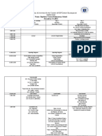 Program of Activities For The Conduct of GSP District Encampment 2022