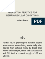 Prevention Practice For Neuromuscular Conditions