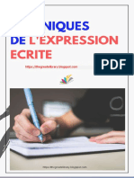 Techniques de L'expression Écrite The Greate Library