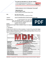 Informe - Nº001 - Conformaciòn de Comitè de Recepciòn de Obra - Cerco Perimètrico