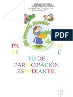 Proyecto de Participación Estudiantil