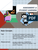 Assessment of Student Learning