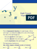 Right Triangle Trig