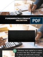 Fundamentals Principles of Valuation