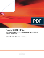 7302 - 7330 ISAM R2.5 Product Information