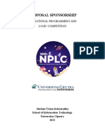 PROPOSAL SPONSORSHIP 10th NPLC