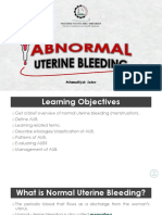 Abnormal Uterine Bleeding