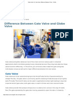 Globe Valve VS. Gate Valve - Difference Between Them - XHVAL