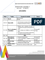 CARTA DESCRIPTIVA 6 Enero 2023 15PES0771K