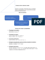 Axiomas de Los Números Reales