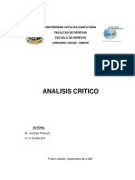 Iad Analisis Critico Jorelbys Prazuela