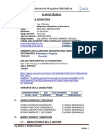 Plan de Trabajo LMEC 252 - 2.2022