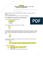 Answer Key Midterm 1 FRST395 For Students