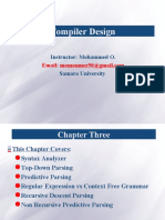 Chapter 3 - Syntax Analyzer