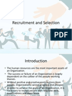 Recruitment and Selection