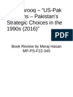 Meraj Uspak Book Review