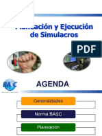 Planeación y Ejecución de Simulacros