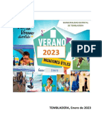 Tembladera Proyecto de Vacaciones Utiles 2023