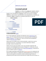 Concepto de Proceso Penal