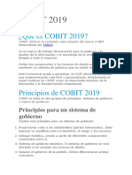 Resumen Qué Es COBIT 2019