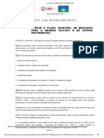 Plano Estadual de Educação de Uberlandia 2015-2025