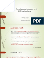 Joint Development Agreements GST Implications: CA Ashish KR Bansal M:9336100380 Ashishbansal@gcac - in