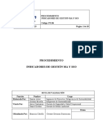 PO.06 Indicadores de Gesti N MA y SSO