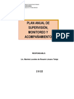 Plan de Supervisión 2022