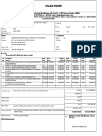 Sales Order: SR No Product Name HSN SAC Del. Date Qty in (KGS) Rate (Per KGS) Gross Amount GST Rate Tax Amount