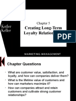 Chap5 Creating Long-Term Loyalty Relationships