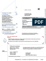 Mes Références: Facture de Gaz Du 28 Nov. 2021