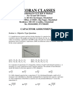 Capacitor Assignment