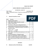 Chemistry Sample Paper 1