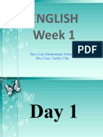 English 4 1st Quarter Week 1 Day 1 5