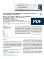 Nurses Perceptions of Self Management and Self Management Su - 2021 - Geriatric