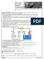 Transformations Spontanees Dans Les Piles Et Production D Energie Resume de Cours 1 1