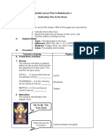 Detailed Lesson Plan in Mathematics I in