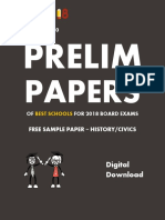 Sample Paper History and Civics