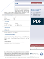 Calciumcarbid - Desulphuriztion Agent Eng Data Sheet