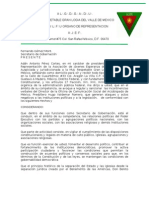 Carta Secret A Rio de Gobernacion Original