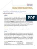 Efecto de La Azitromicina en La Producción de Biopelículas