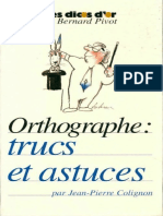 Orthographe Trucs Et Astuces