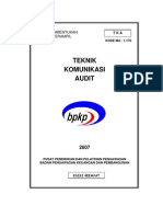 Teknik Komunikasi Audit