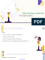 Aula 05 - Micro Aplicada - Genética Microbiana