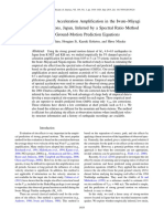 Empirical Spectral Acceleration Amplification in The Iwate-Miyagi and Niigata Regions, Japan, Inferred by A Spectral Ratio Method Using Ground-Motion Prediction Equations