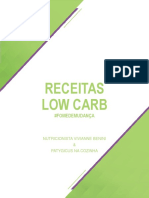 Receitas Low Carb: #Fomedemudança