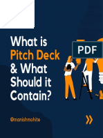 What Is Pitch Deck