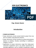 Power Electronics: Eng. Ameen Quran