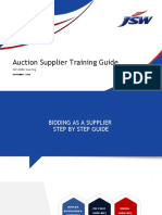 JSW Auction Training Suppliers