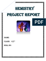 Chemistry XII Project